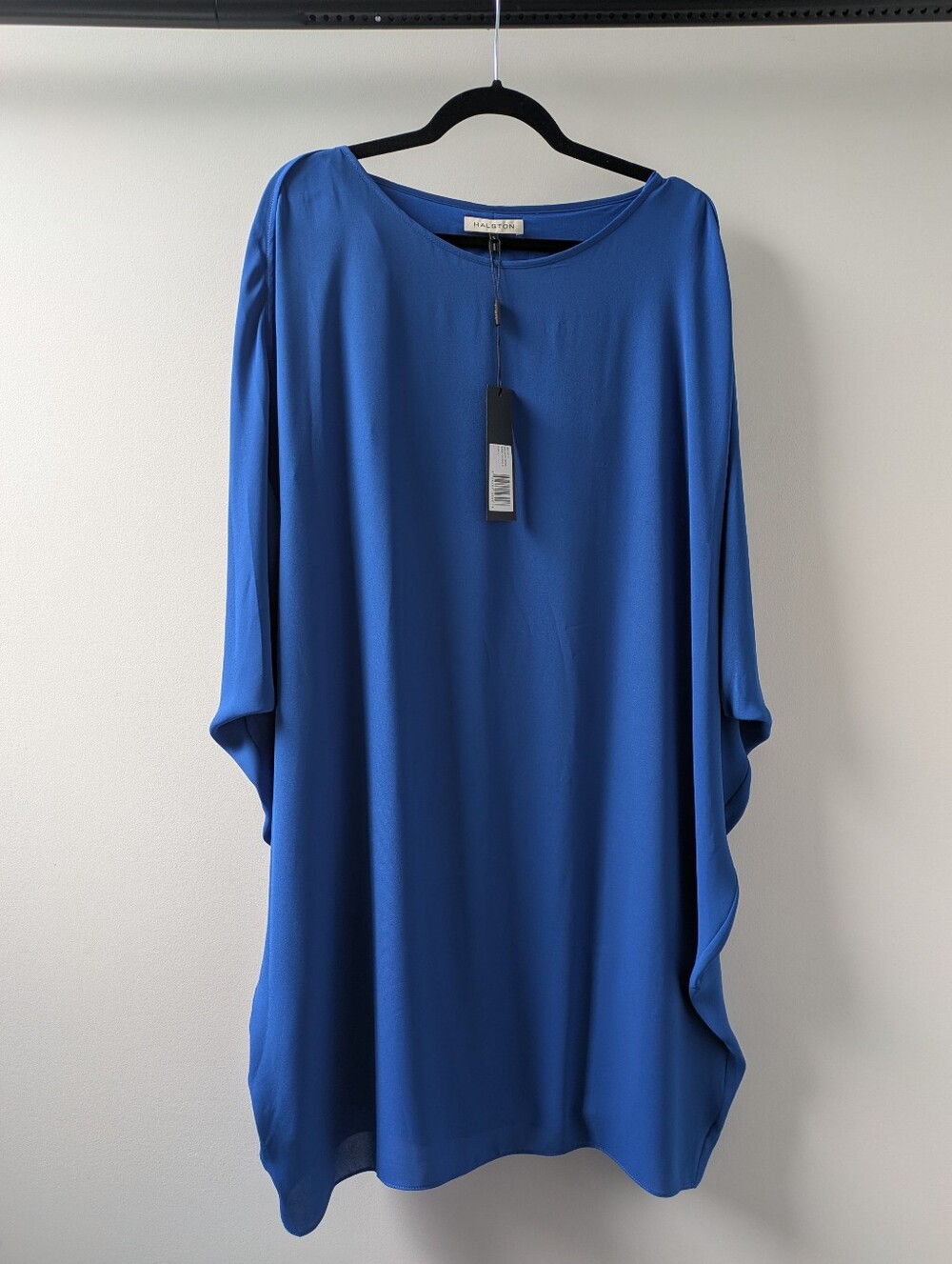 Halston Heritage Royal Blue Cocoon Dress
